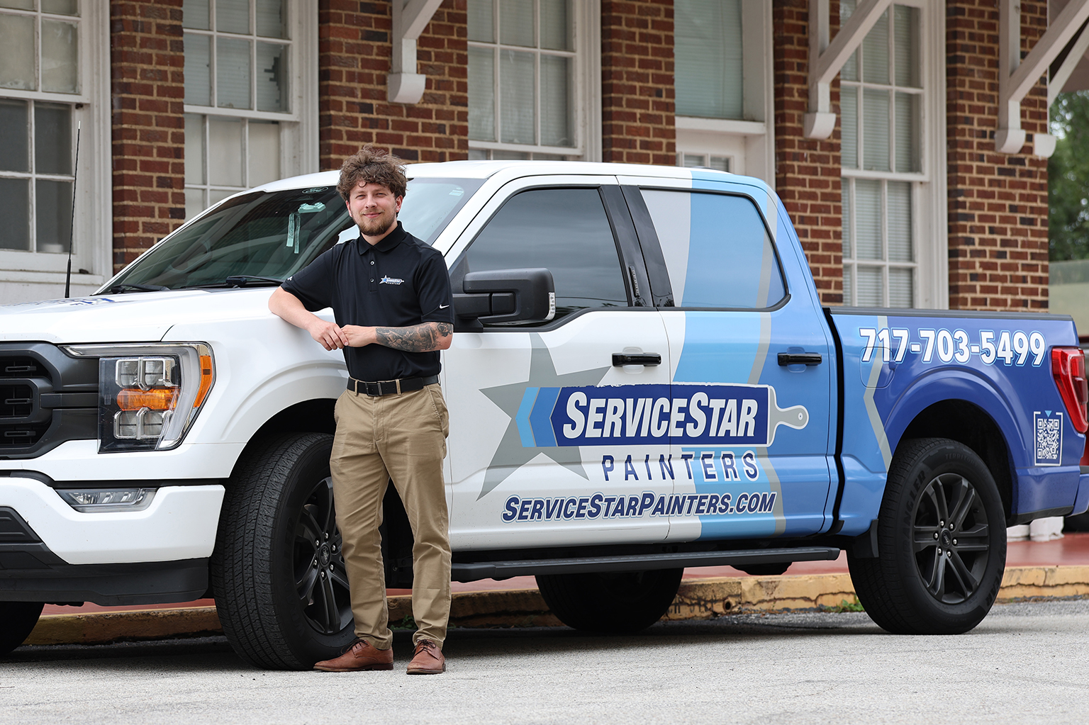Service Star Painters Service Van