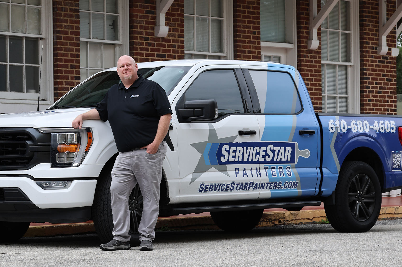 Service Star Painters Service Van
