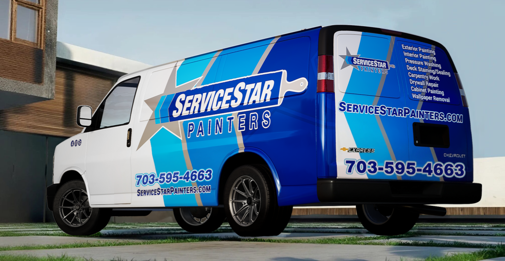 Service Star Painters Service Van