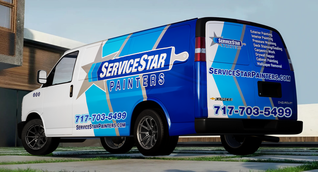 Service Star Painters Service Van
