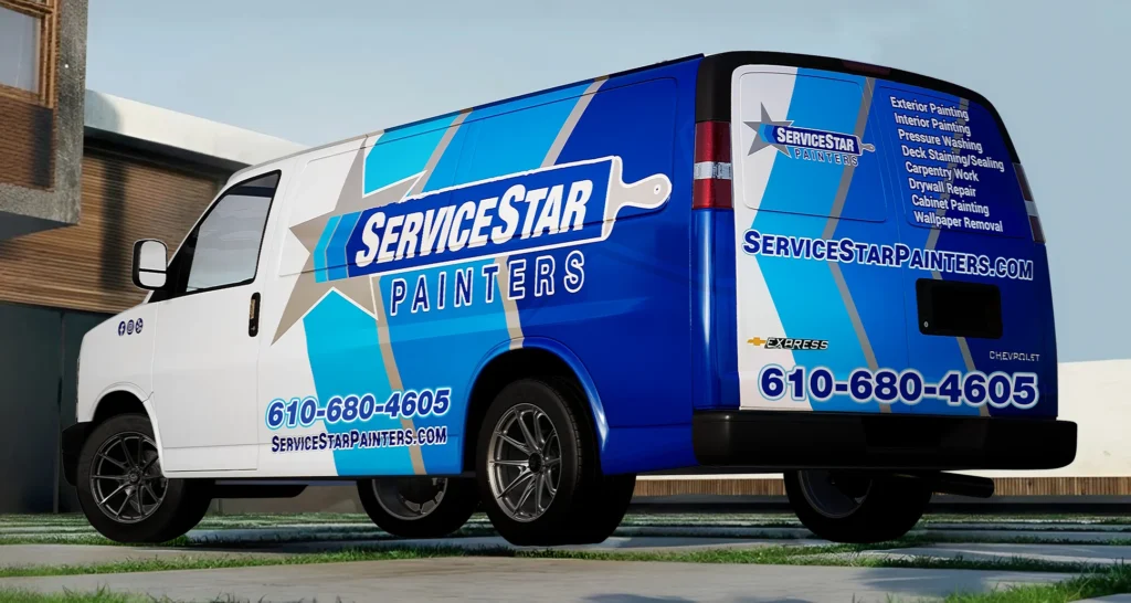 Service Star Painters Service Van