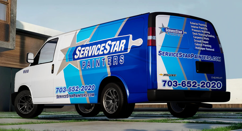 Service Star Painters Service Van