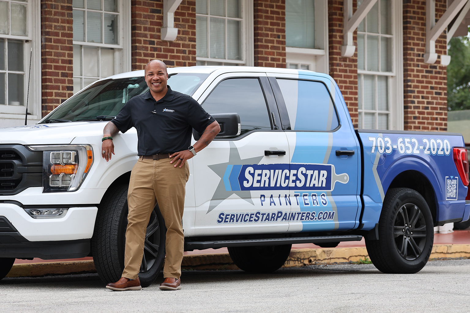 Service Star Painters Service Van